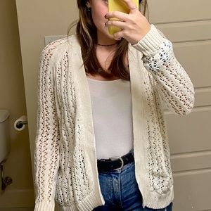 White Cardigan
